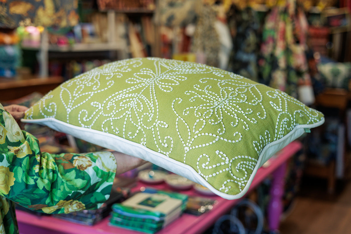 Java Embroidery Cushion