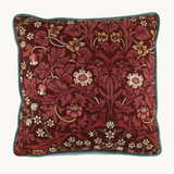 Photo of a cushion made from a William Morris design from 2002.