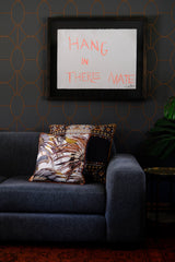 Feather Headdress Natural Cushion