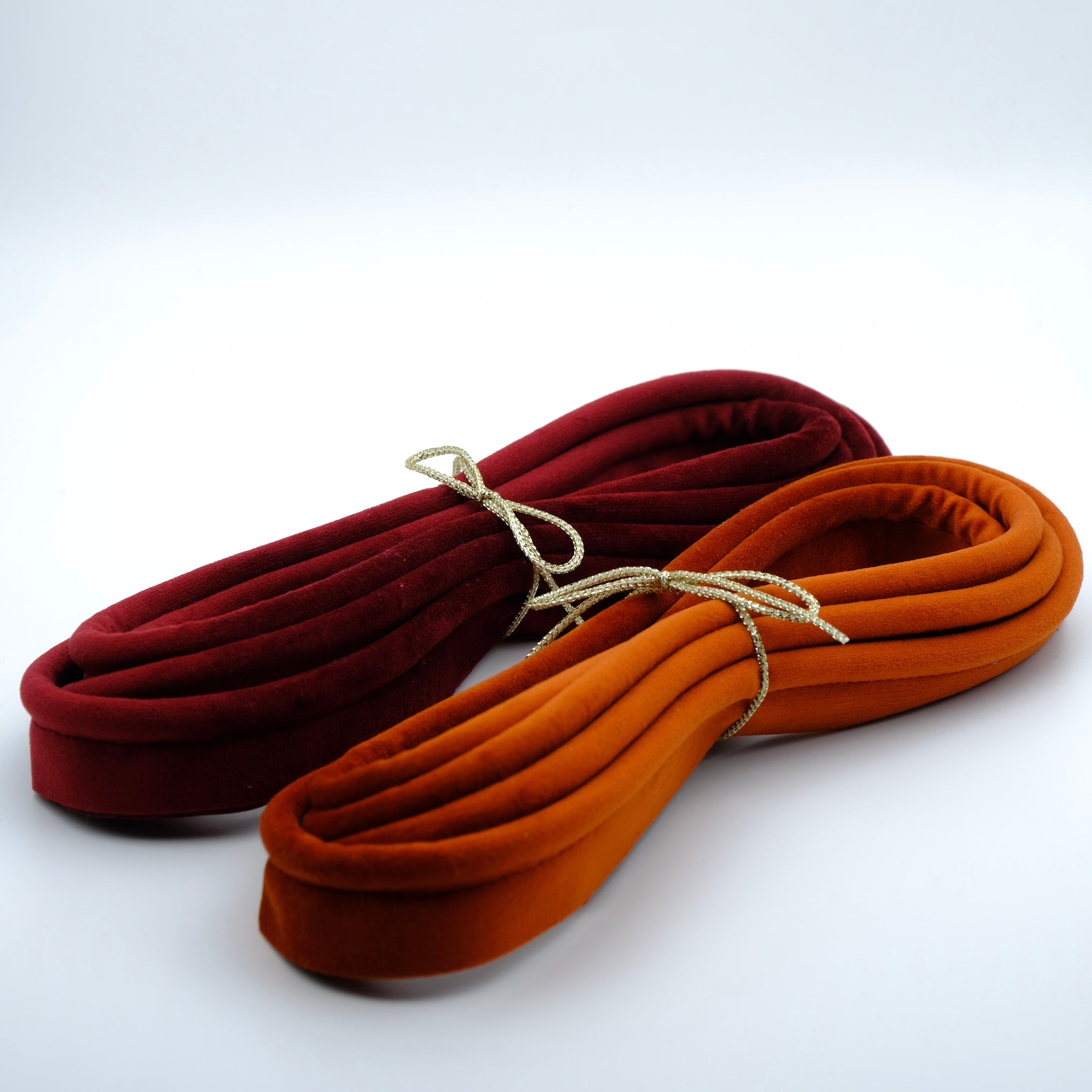 Rust Velvet Piping