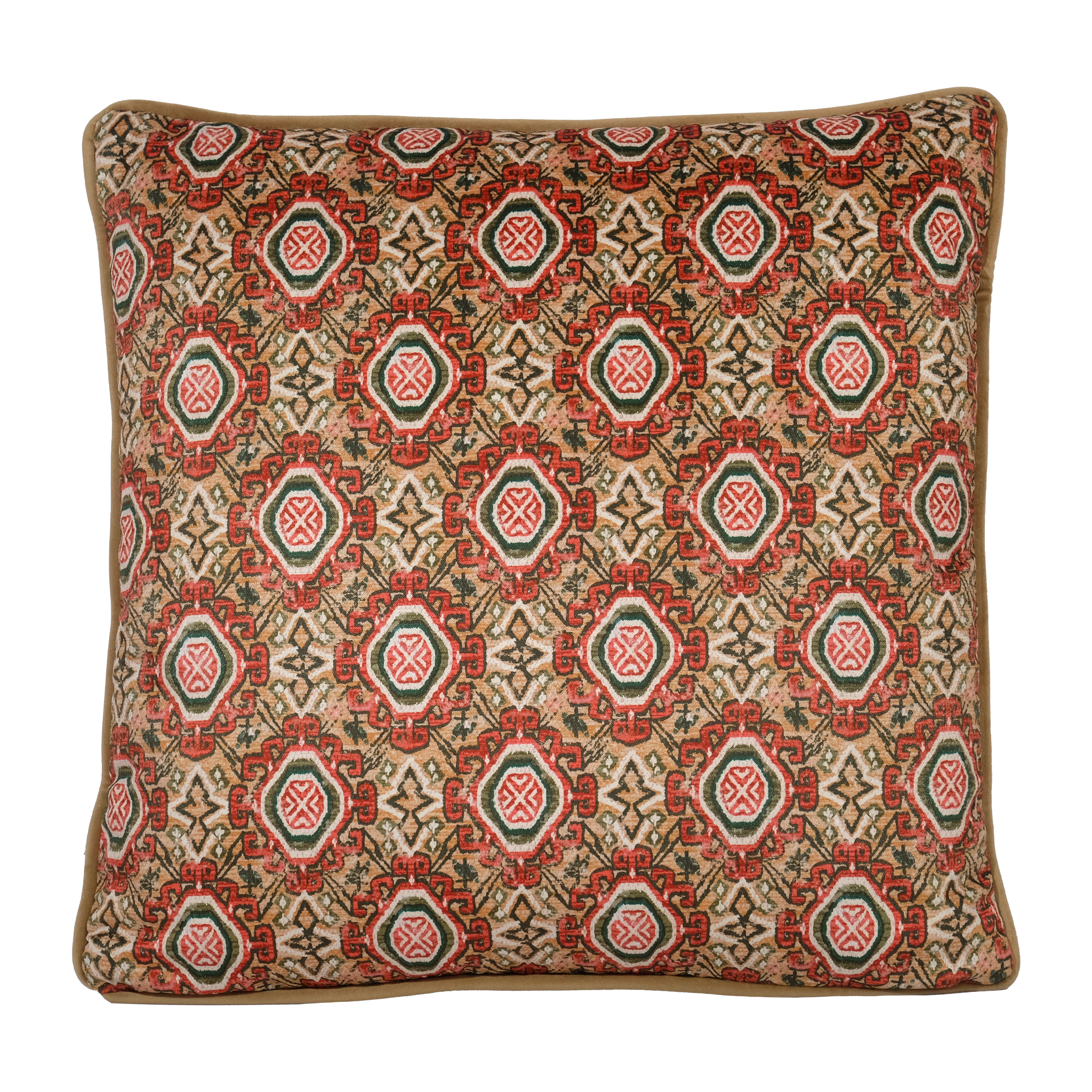 Tabriz Burnt Orange Cushion