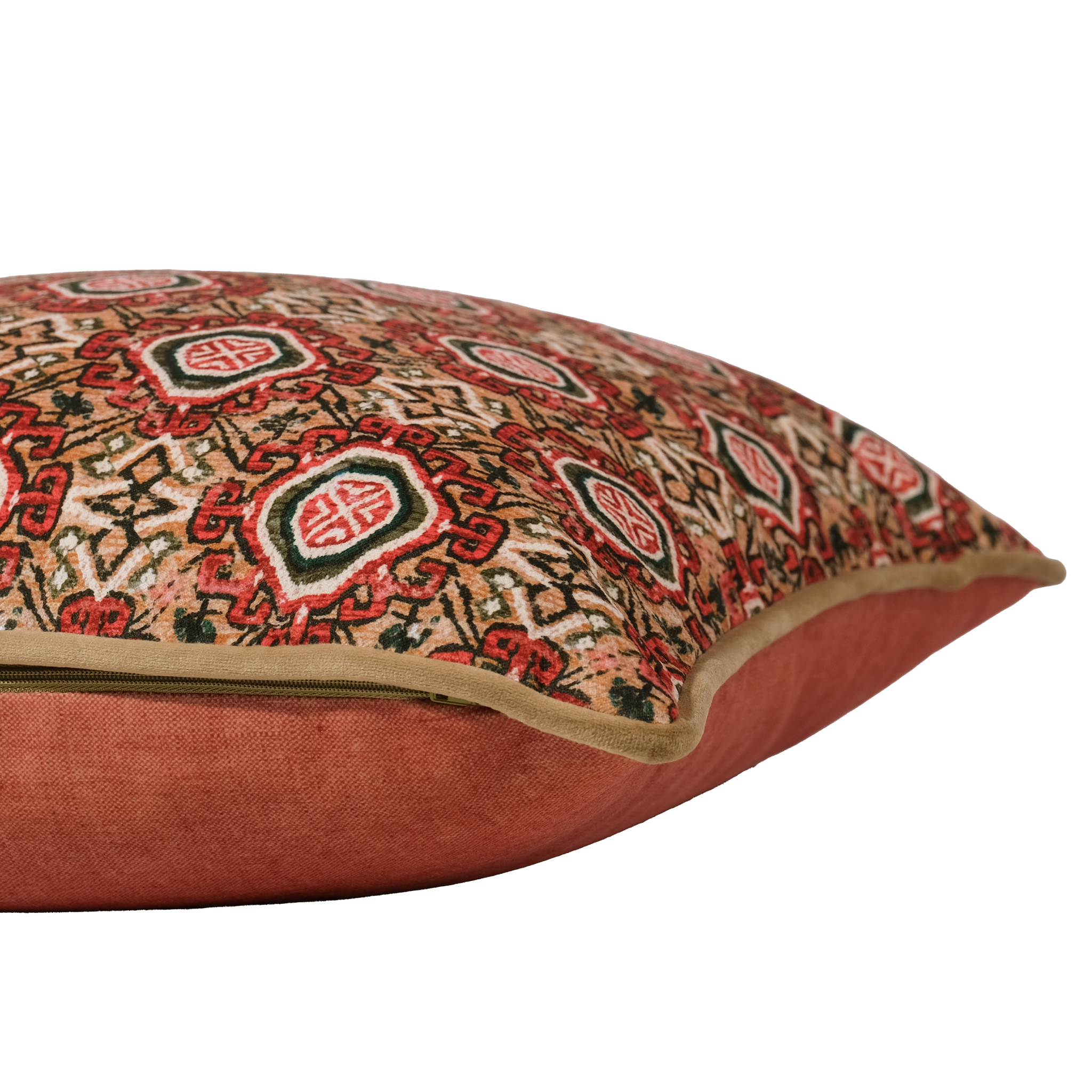 Tabriz Burnt Orange Cushion
