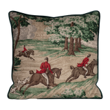 Tally Ho Green Cushion