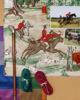 Tally Ho Green Cushion