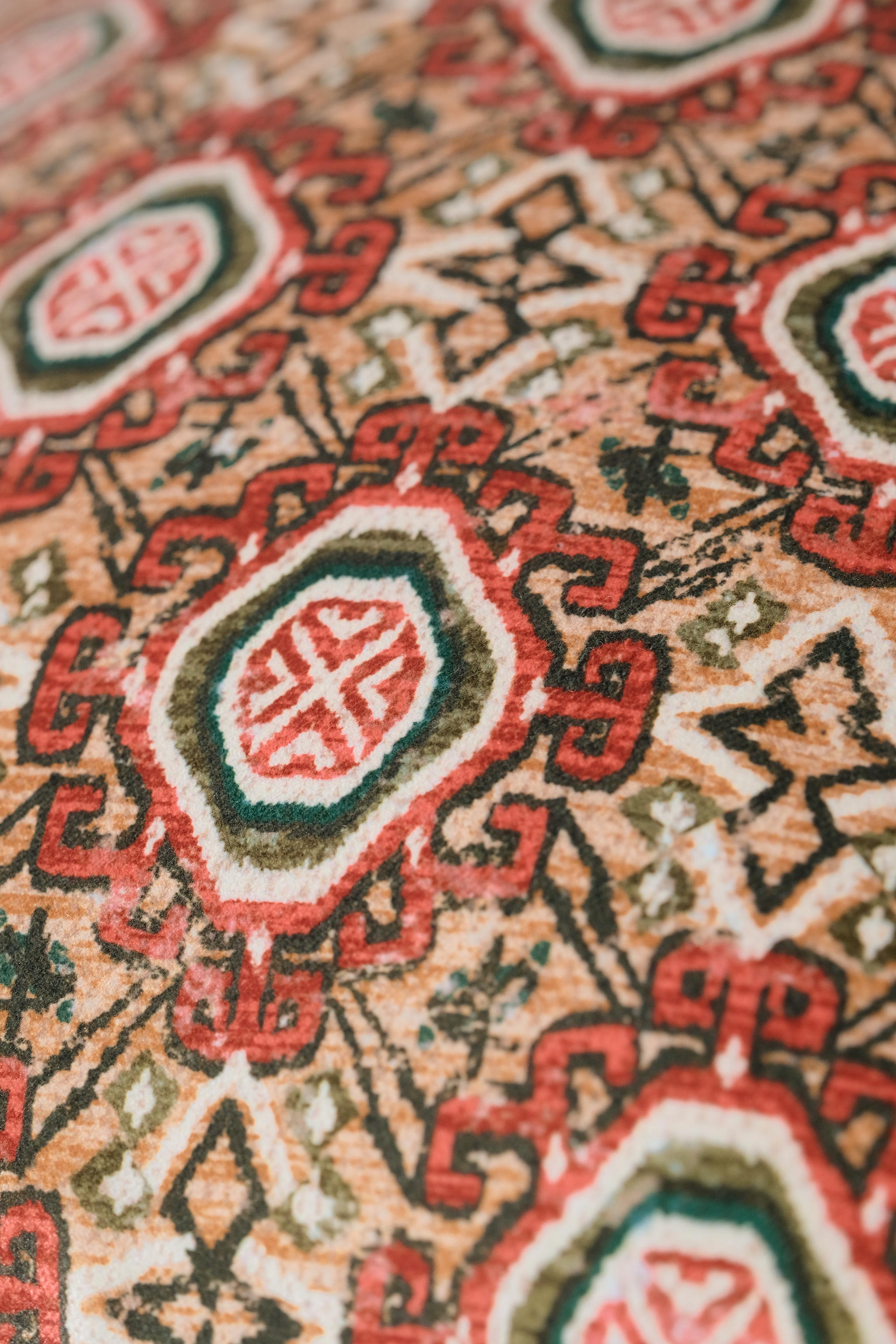 Tabriz Burnt Orange Cushion